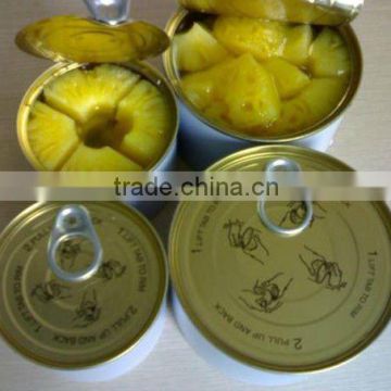 canned pineapple chuck in syrup