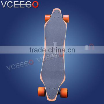 High quality cool zero speed start electric skateboard dual with slid remote control