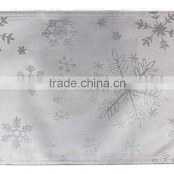 Hot Sale 100% Polyester Christmas Custom Printed Placemats