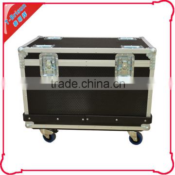 Customized 8 in 1 flight rack case for led display
