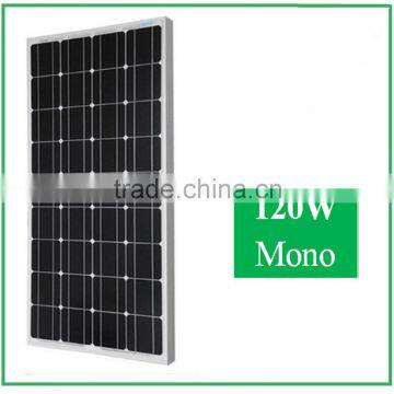 120w Mono solar panel with high quality and low price