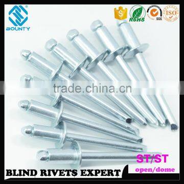 MUNUFACTURER DIN 7337 FULL ST ST BLIND RIVETS