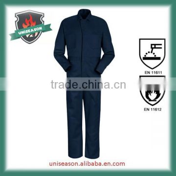 Flame retardant working coveralls uniform design