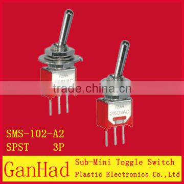 3pin SPST electric toggle switch