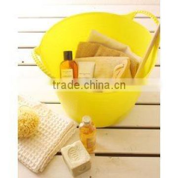 flexible plastic laundry bucket,colorful storage pails,FlexBag,REACH