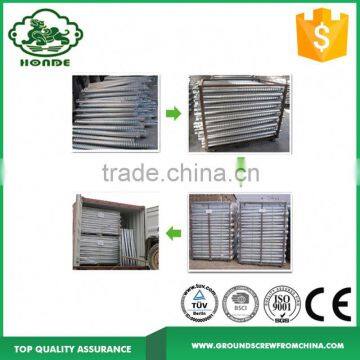 China Hot Galvanized Ground Anchor Pole