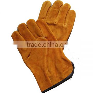 Durable & comfortable cowhide split leather driving glove