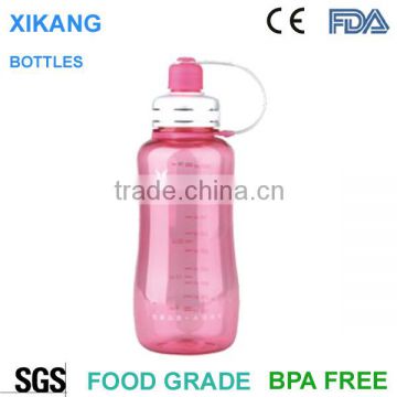 Food Grade 1 liter water bottle BPA Free