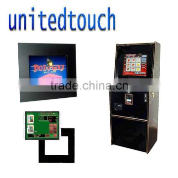 19inch (16:9) resistive touch screen LCD monitor for POS/KTV/Gaming/ Casino/Industrial use
