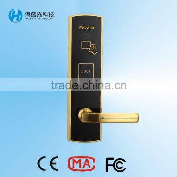 Electronic furniture card key power locks entry for hotels