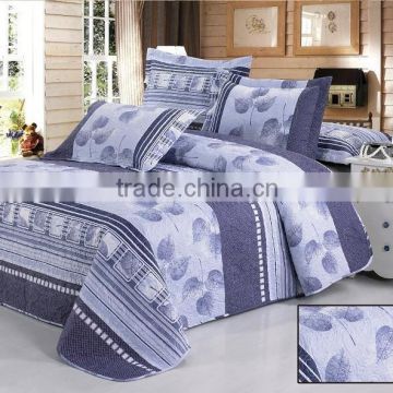 Pure cotton bedding set bed linen with reactive printing