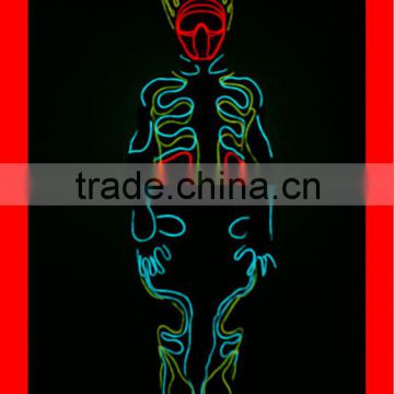 Programmable LED Tron Light Costume And Dance Suits, India Dance Costume