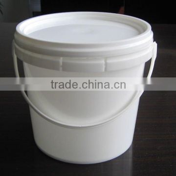 1l white plastic containers with lid