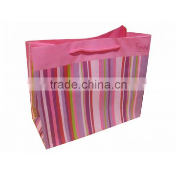 Decorative Pink color high quality foldable PP shopping bags (BLY4-1641PP)