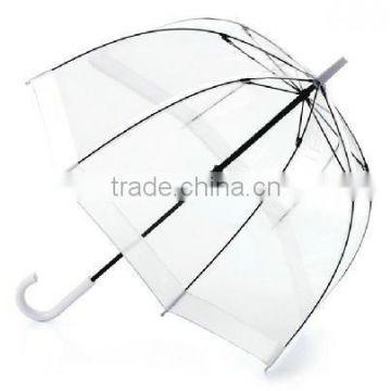 19''*8K custom printed transprent umbrella