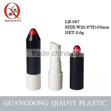 Crayon lipbalm tube pencil shape cosmetic packaging