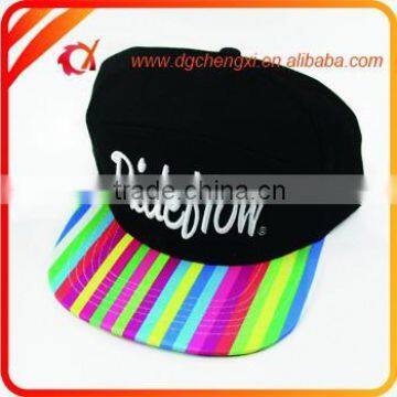 High class promotional baseball cap with embroidery logo