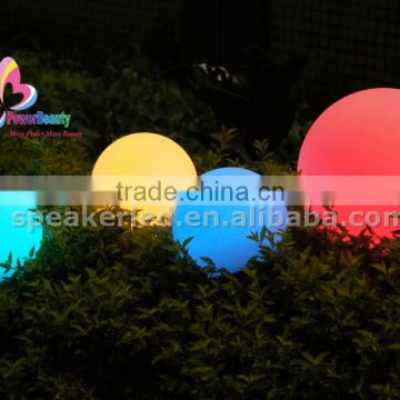 outdoor garden color changing swimming pool led ball lamp