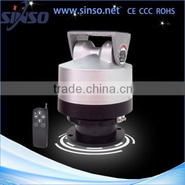 horizontal and Vertical automatic rotating base for garden lighting