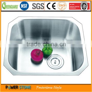 Nouth American Single Bowl Undermount Stainless Steel Sink