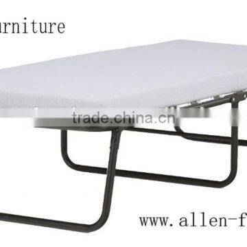 Metal Folding Guest Bed twin with mattress