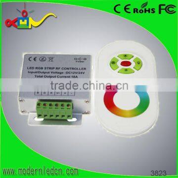 Classic circular rgb rgb led rf controller for led lighting