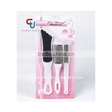 3PC Pedicure File, Callus Remover Set