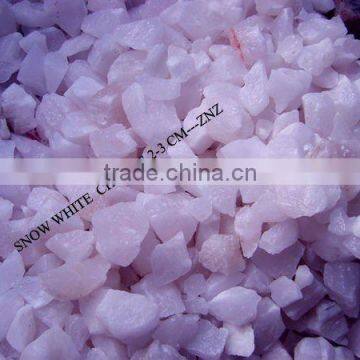 Highest grade Himalayan Snow white salt chunks