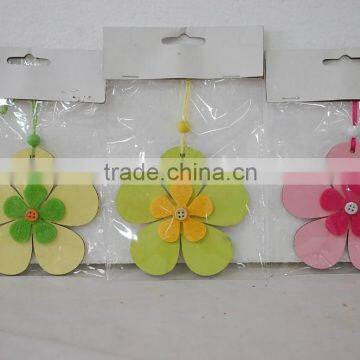 Easter wooden hanging decoration HL-13485