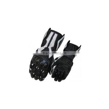 Motorcycle Racing Leather Gloves with protectors