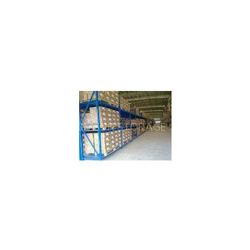Long Span metal racking systems , wood plate Heavy duty pallet rack for Stores