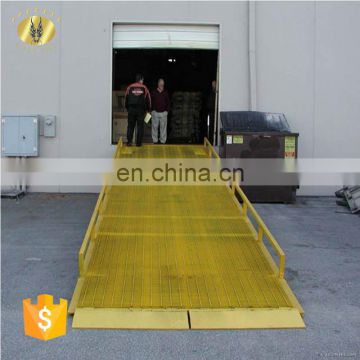 7LYQ Shandong SevenLift Cheap Hydraulic forklift loading warehouse mobile ramp container loading dock ramp lift
