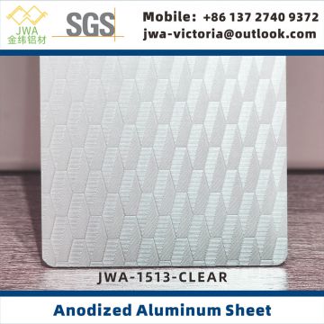 Factory Supplies 5052-H32 Embossed Anodized Aluminum Sheet for Interior and Exterior Decoration, Anodized Aluminum Coil for Metal Building Materials, Aluminum Ceiling Materials, Household Appliances Aluminum Shell Materials, Aluminum Facade Materials
