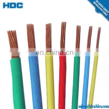 BS 6360 Standard H055VV-F Stranded conductor PVC cable