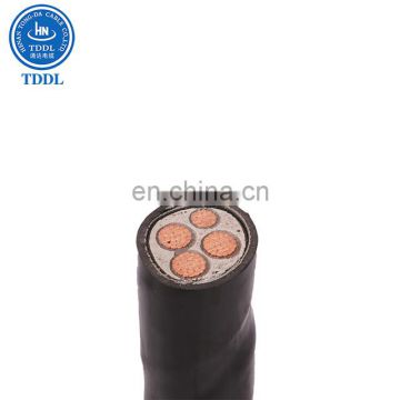 TDDL 3 Core Armoured Cable LV MV Power Cable with Copper Conductor PVC/XLPE Insulation SWA Armoured Power Cable