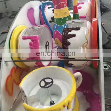 Outdoor Rotating  Large Turntable Entertainment Children Coffee Cup Amusement park Equipment
