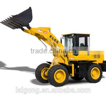 ZL25 skid steer CE ISO wheel loader with competitive price