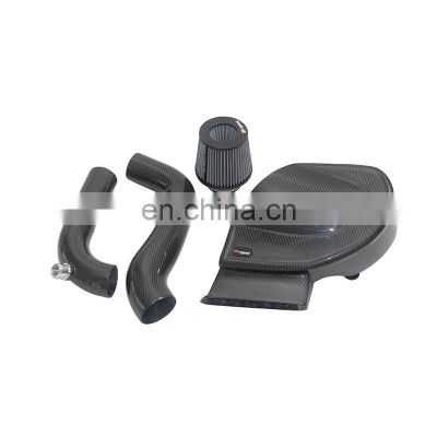 Supplier Good Quality Lower Price Promotion Carbon Components Carbon Fiber Cold Air Engine Intake For VW Golf 6R EA113