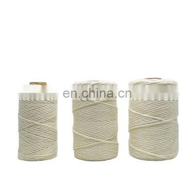 Wholesale Widely used superior single strand cotton macrame cord quality Natural cotton rope