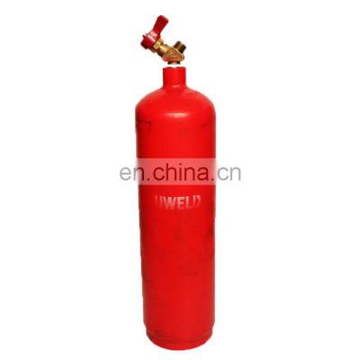 HG-IG 2L Small capacity acetylene cylinder for industrial cutting machine cylinder