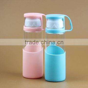 glass water bottle perfect for travel and sports water bottle