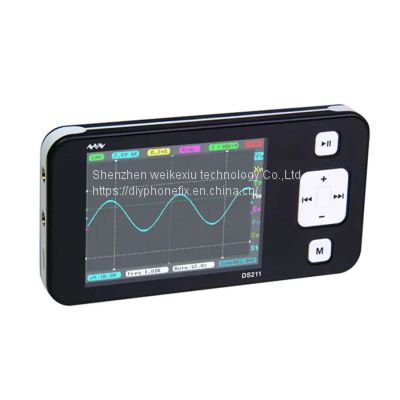 DS211 Mini Portable LCD Digital Oscilloscope