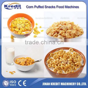 Puffed corn snacks making machine/processing machine
