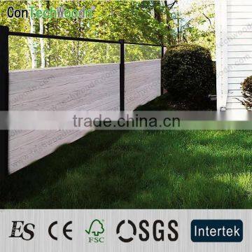 House and garden design with fencing materials