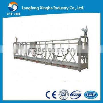 Steel electirc wire rope scaffolding 800kg / suspended cradle system / temporary gondola