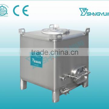 China Alibaba high quality stainless steel vertical can move water tank