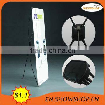 Cheap Promotion adjustable X-stand wholesale, high quality x banner