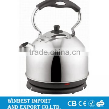Hot Sale High Capacity Stainless Steel Electric Kettle