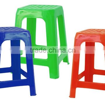 Plastic lattice stackable/outdoor stool