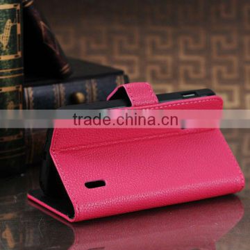 Stand leather case for Google Nexus 4 LG E960